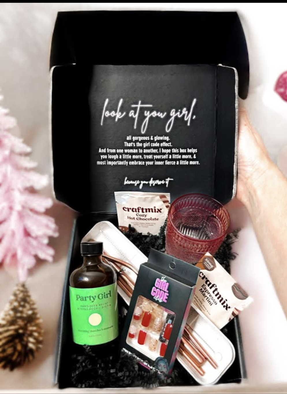 Girl code gift box
