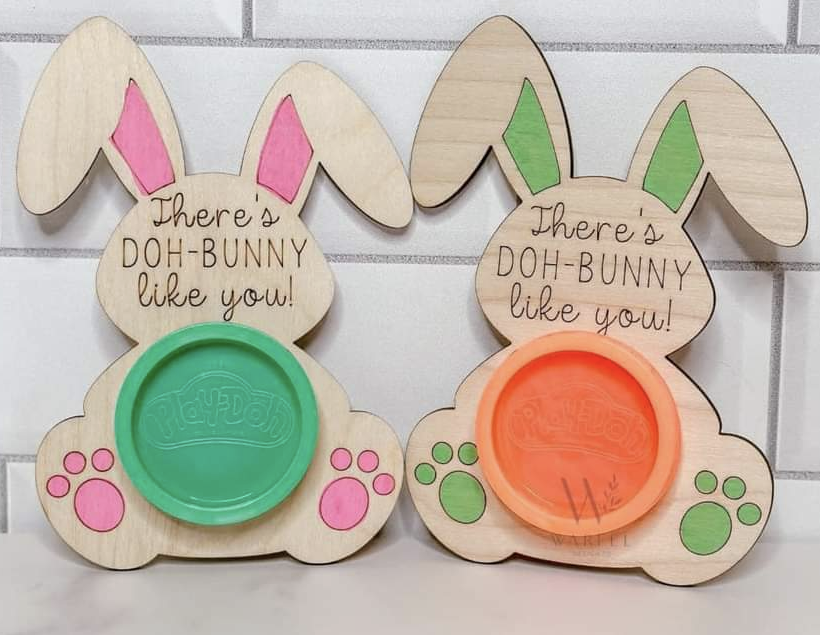 Easter Playdough Holder