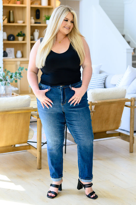 Downtown High Rise Boyfriend Jeans